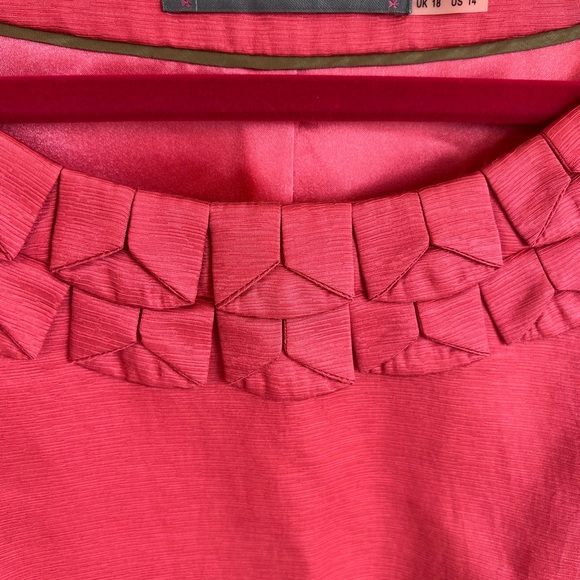 Boden Limited Edition cocktail dress: pink, size 14 - Picture 3 of 4